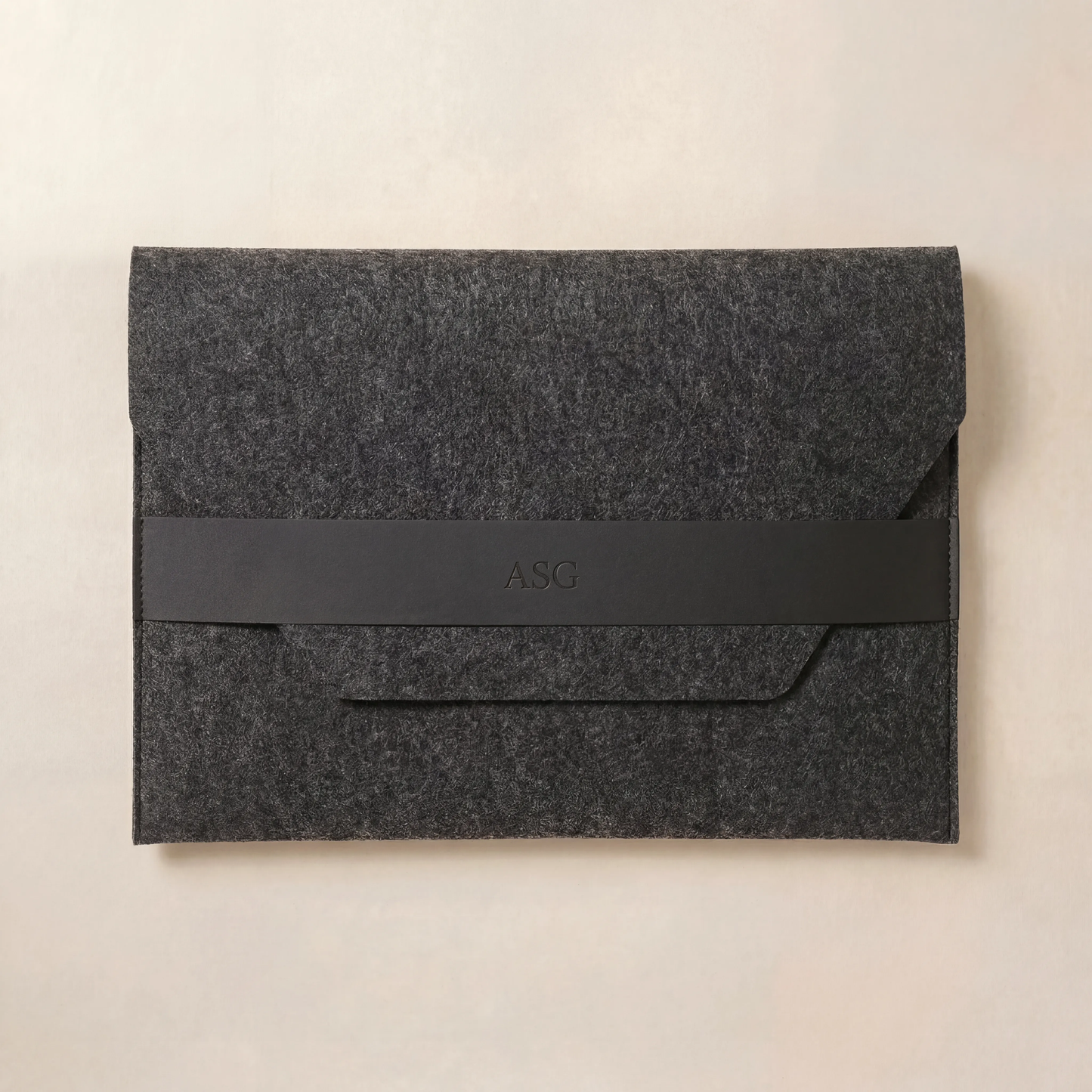 Rinan Minimalist Felt Laptop Sleeve Case and Document File Folder Organizer