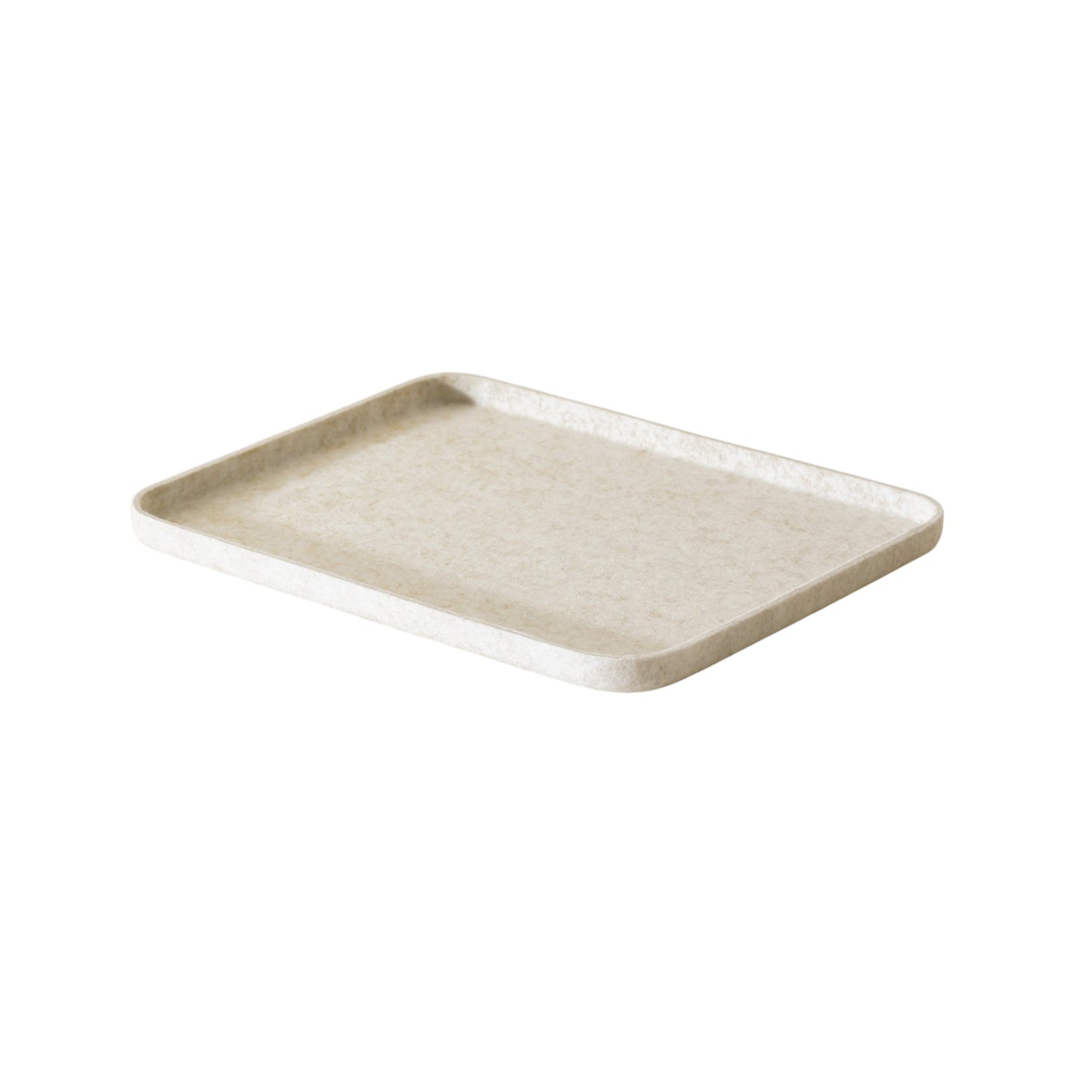 Rinan Sculpted Felt Wide Tray and Multi-Functional Storage Box Lid Cover
